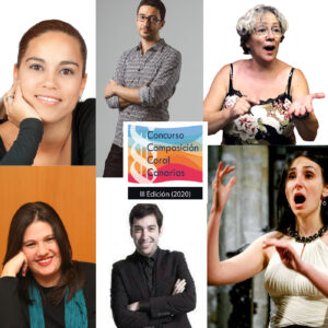 Miembros del jurado de la III edición del concurso de composición coral de Canarias