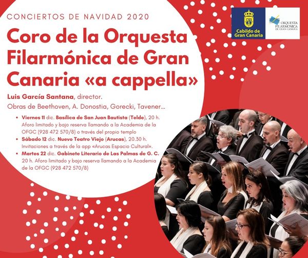 Conciertos del Coro de la Orquesta Filarmónica de Gran Canaria