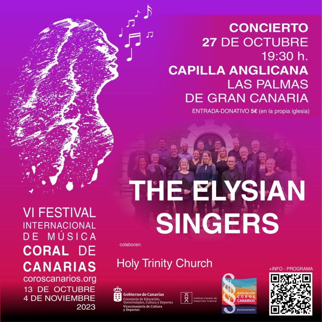 The Elysian SIngers en Las Palmas