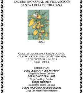 Encuentro de Villancicos en el Víctor Jara