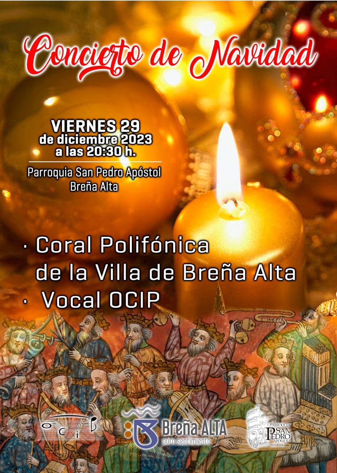 Concierto de Navidad en Breña Alta