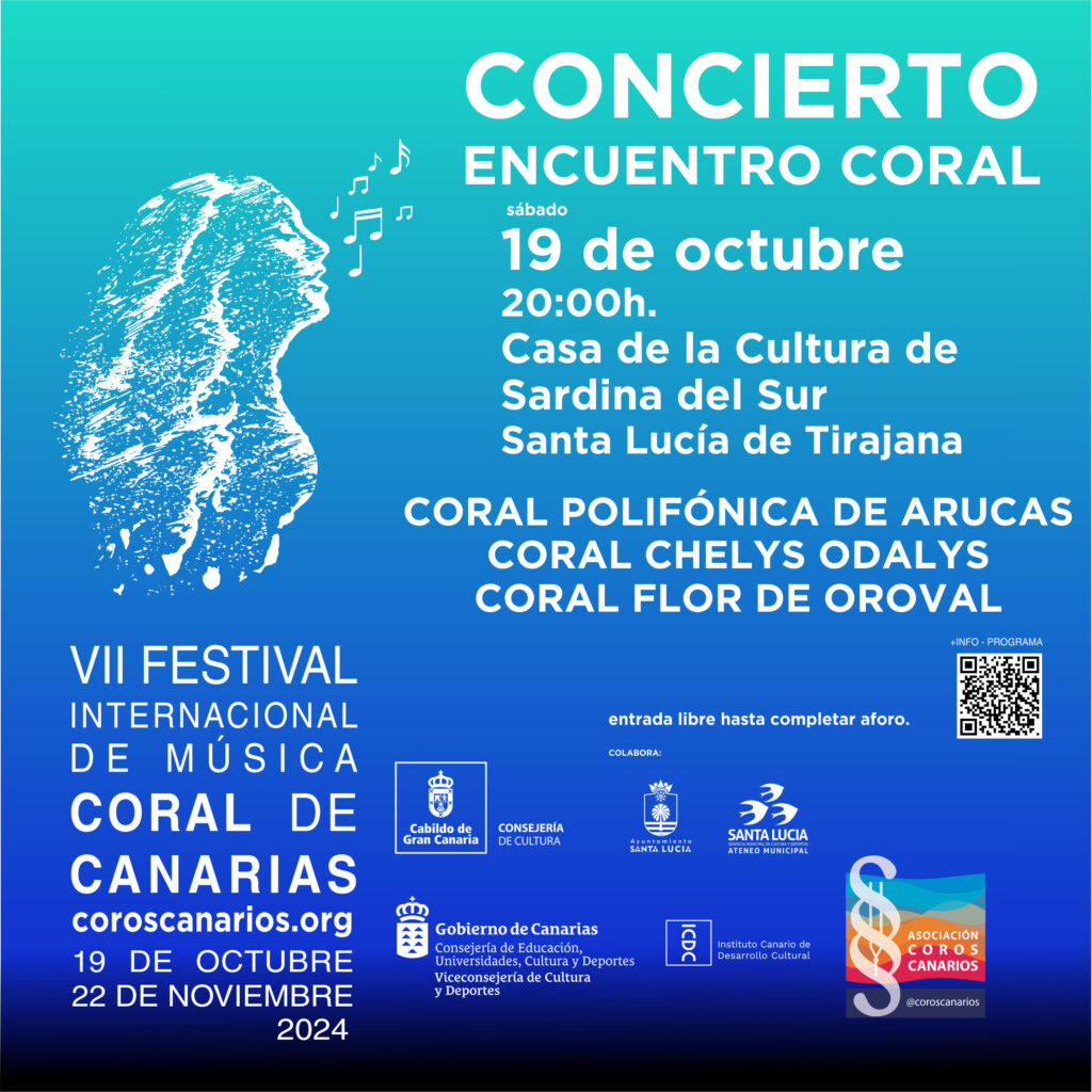 Concierto Coral en Sardina del Sur en el FIMCC