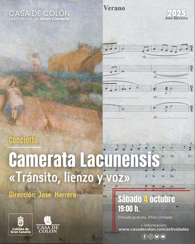Camerata Lacunensis en la Casa de Colón