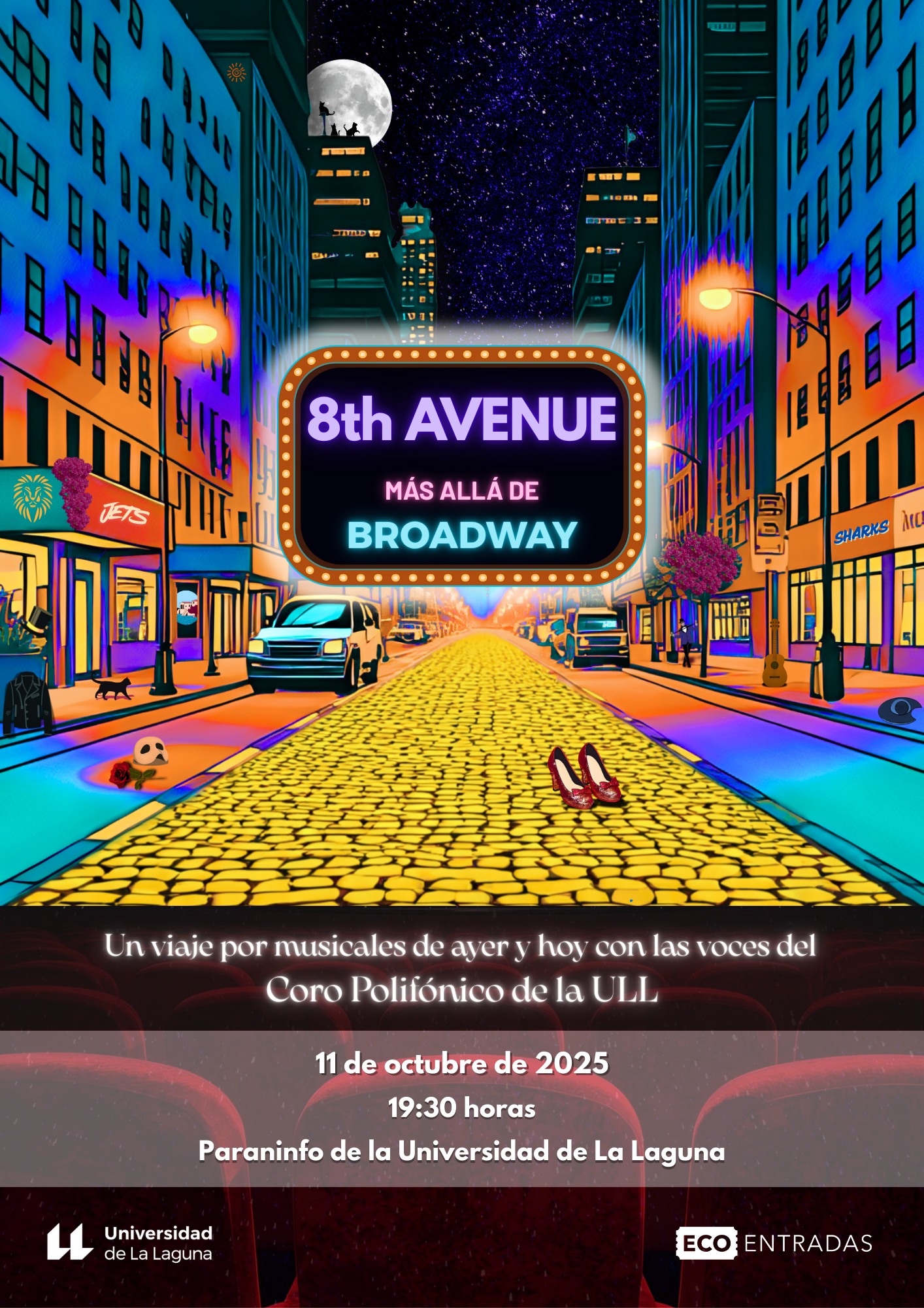 (th Avenue más allá de Broadway