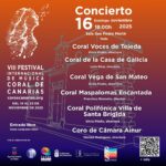 Concierto del 16 de noviembre de la semana Canaria de la Música Coral en Telde