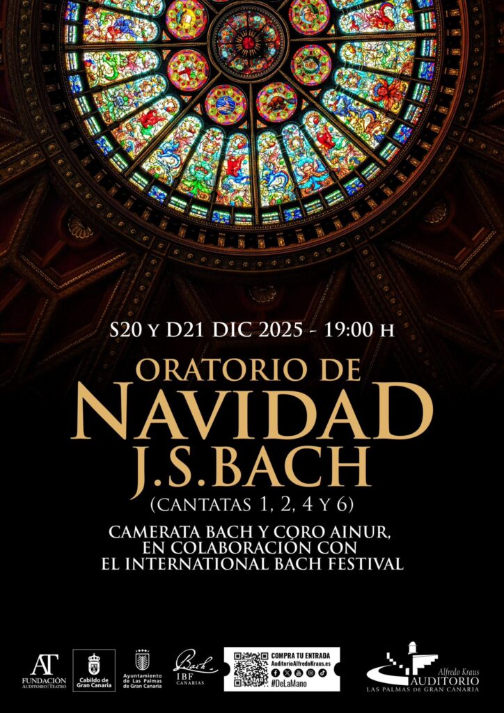 Oratorio de Navidad de J.S. Bach en el Auditorio Alfredo Kraus