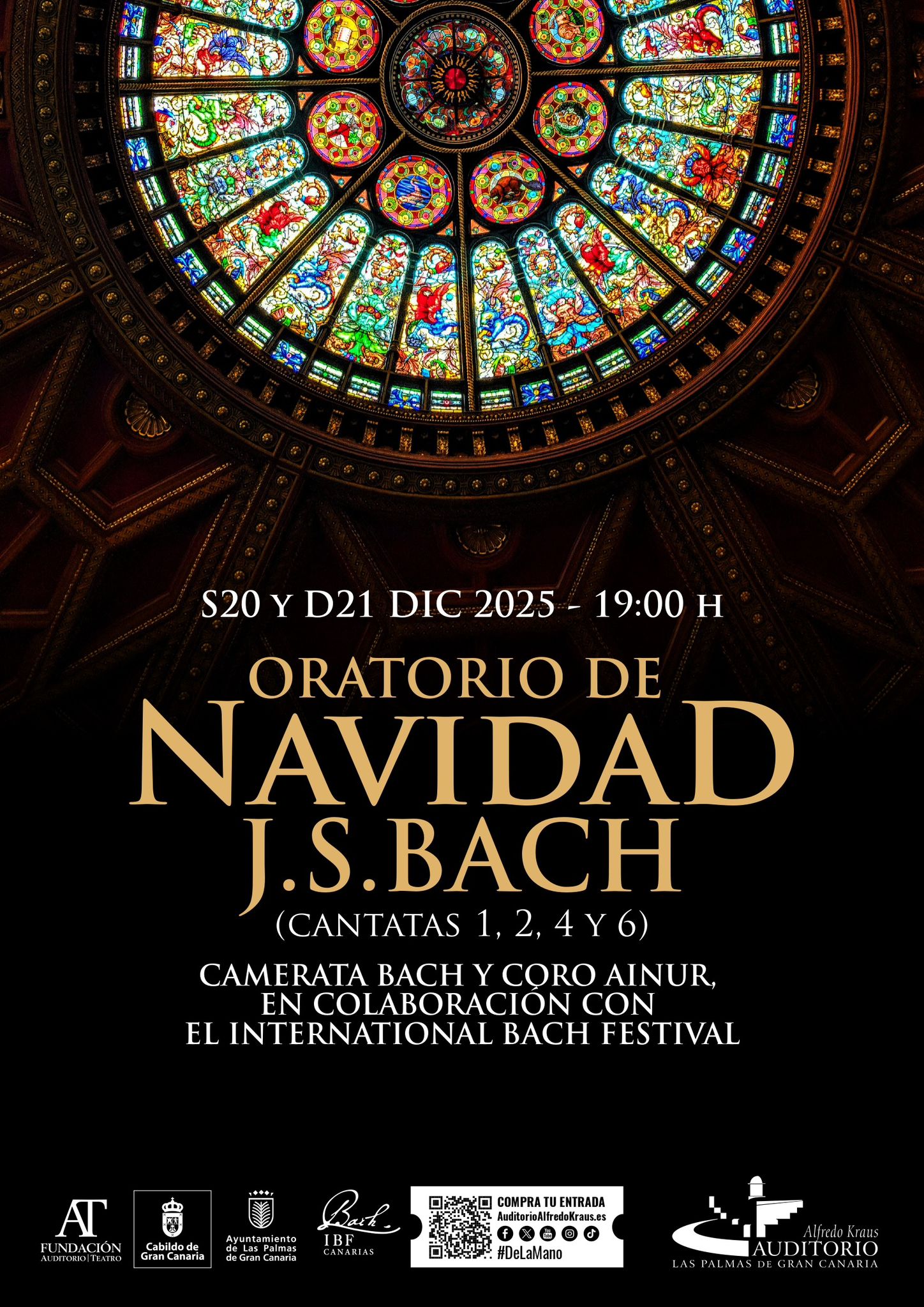 Oratorio de Navidad de J.S. Bach en el Auditorio Alfredo Kraus