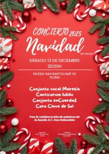 El Coro Clave de Sol celebra en Tejina la VIII edición de su Concierto de Navidad