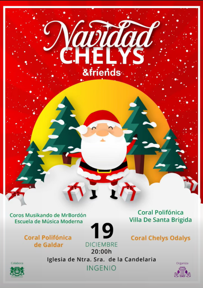 ‘Navidad Chelys & Friends’ reunirá a cuatro corales en la iglesia de La Candelaria de Ingenio