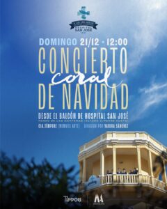 La compañía TémPore llenará de villancicos el paseo de Las Canteras desde el balcón del Hospital San José