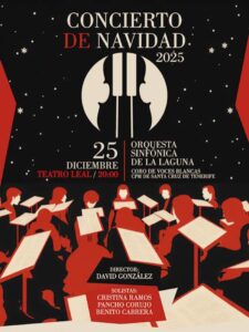 El Coro de Voces Blancas del CPM de Santa Cruz lleva la magia coral al Concierto de Navidad de la Orquesta Sinfónica de La Laguna