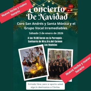 nueva fecha coral San Andrés y Santa Mónica