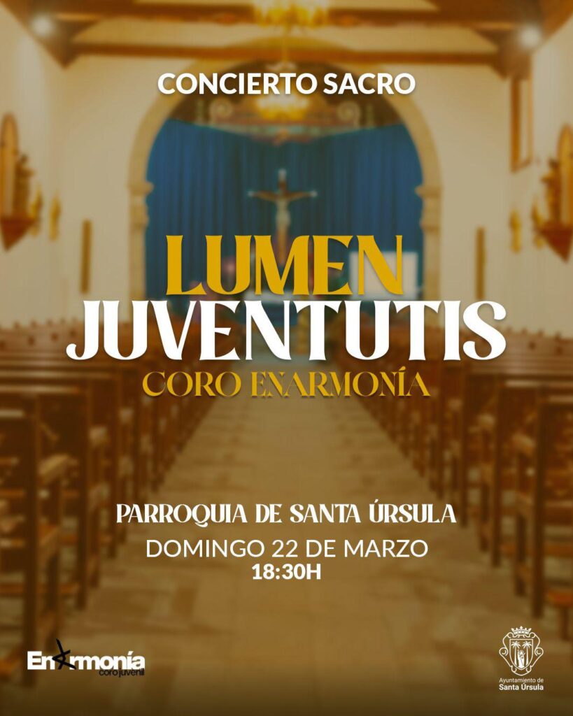 Lumen Juventus por el Coro Enarmonía en Santa Úrsula