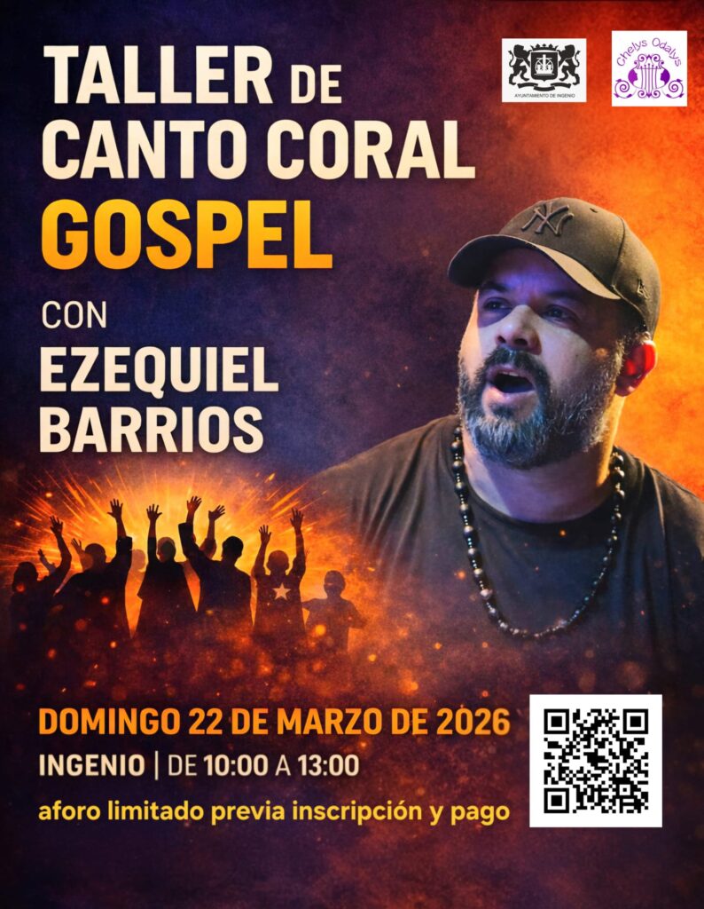 Taller de canto coral Gospel con Ezequiel Barrios