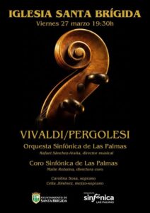 El Gloria de Vivaldi con el Coro y la Orquesta Sinfónica de Las Palmas en Santa Brígida