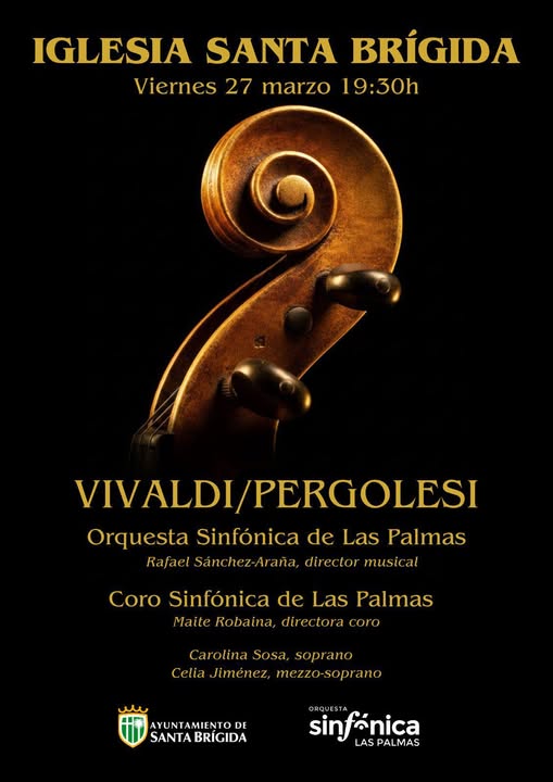 El Gloria de Vivaldi con el Coro y la Orquesta Sinfónica de Las Palmas en Santa Brígida