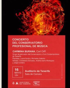 Carmina Burana por el Coro Contemporáneo de Tenerife
