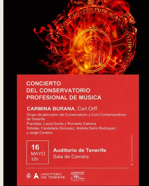 Carmina Burana por el Coro Contemporáneo de Tenerife