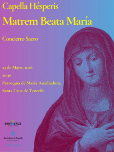 Capella Hésperis presenta Matrem Beata María en Santa Cruz