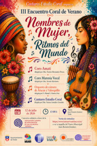 Telde acoge el III Encuentro Coral de Verano “Nombres de Mujer, Ritmos del Mundo”