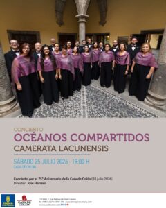 Océanos compartidos por Camerata Lacunensis en la Casa de Colón