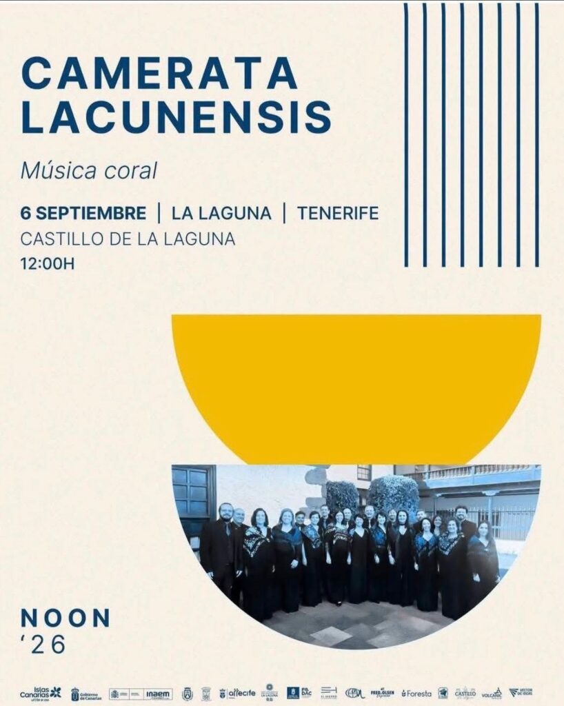 La Camerata Lacunensis abre el domingo el NOON Canarias en el Castillo de La Laguna