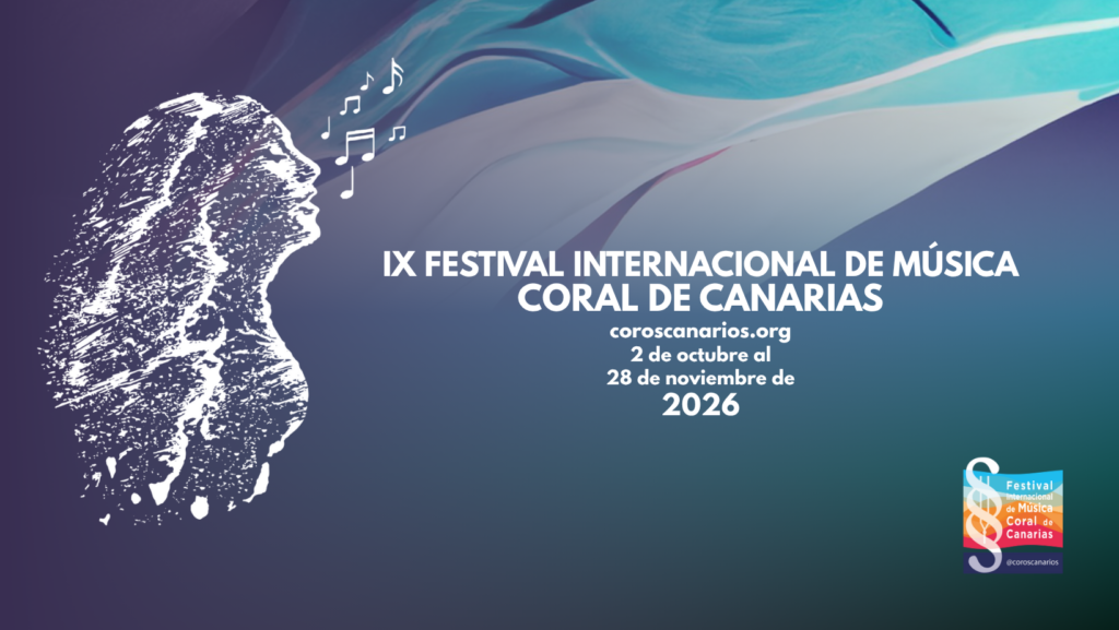 Portada festival Internacional de Música Coral de Canarias